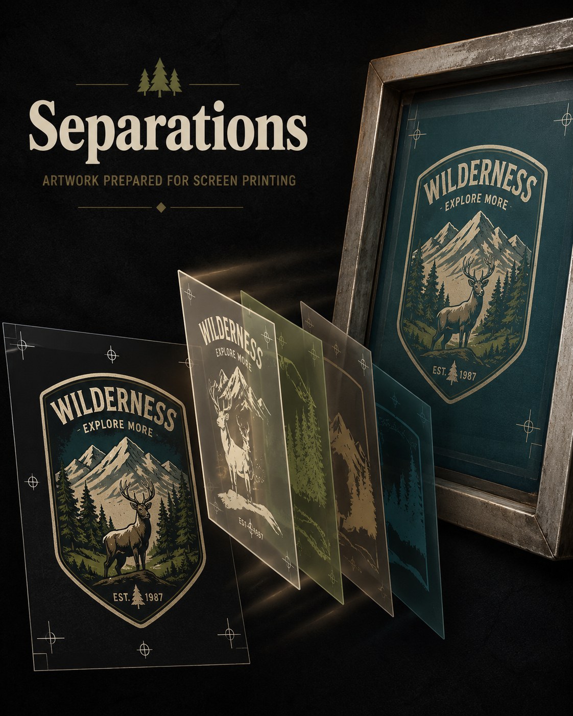 Screen Print Separations